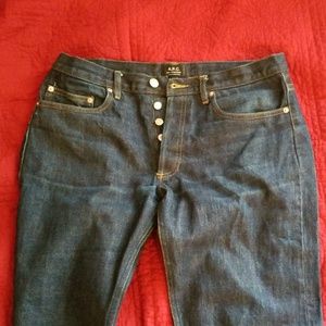 APC New Standard Jean Classique selvedge denim 33